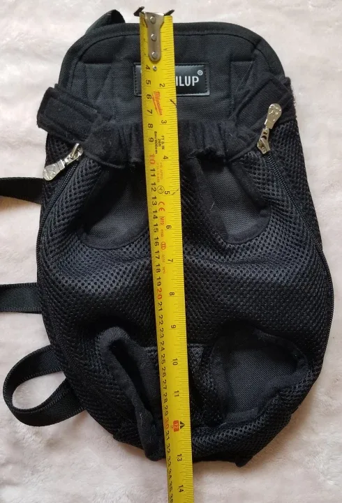 Tailup Pet Carrier Backpack Black image indicator(3)