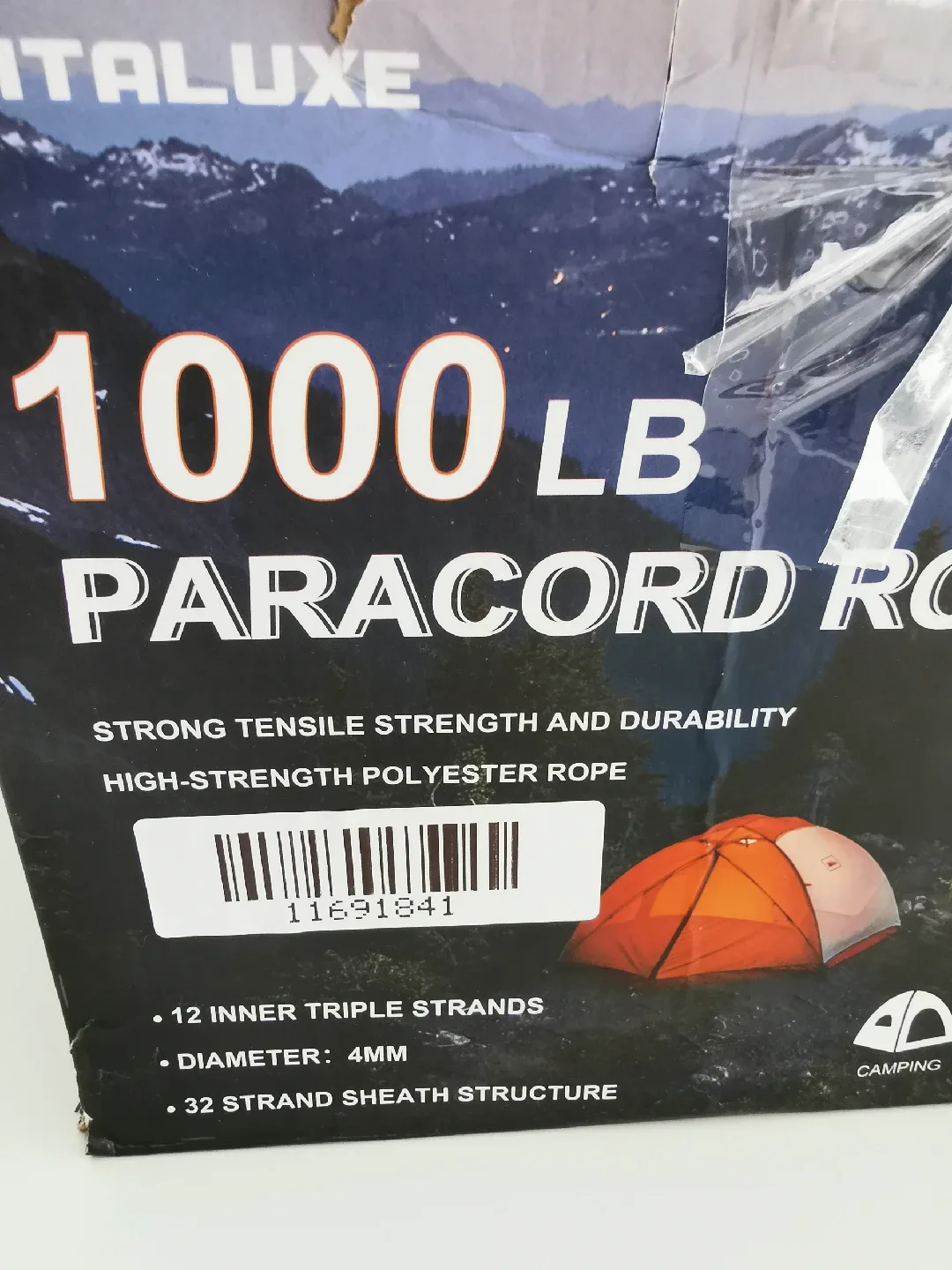 VITALUXE 1000lb Paracord Rope - Army Green, 1000ft image indicator(7)