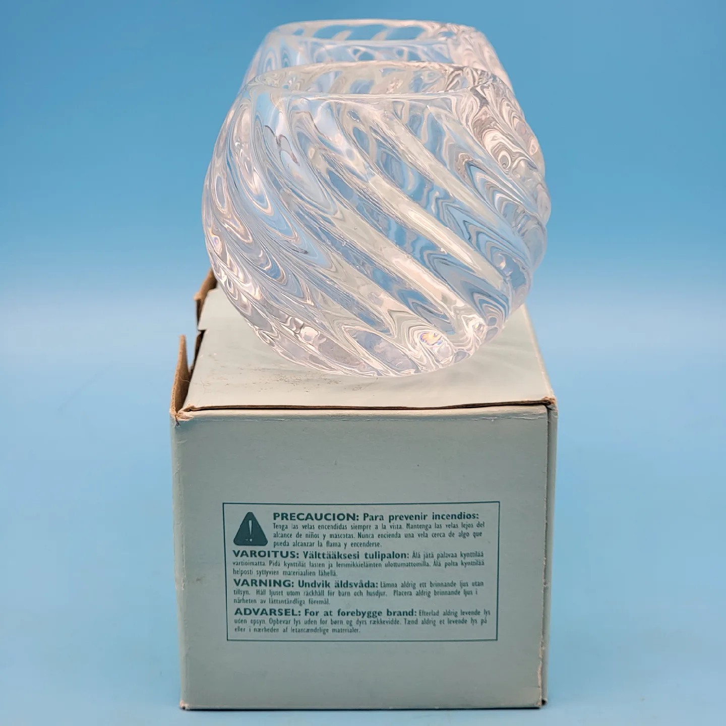 🥳NEW🤩 PartyLite P0463 Illusions Glass Votive Holders (Set of 2) image indicator(4)