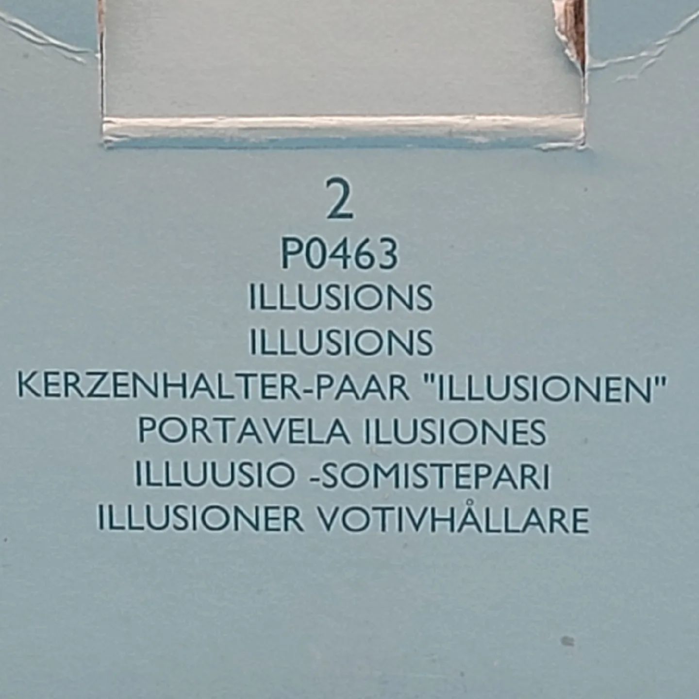 🥳NEW🤩 PartyLite P0463 Illusions Glass Votive Holders (Set of 2) image indicator(5)