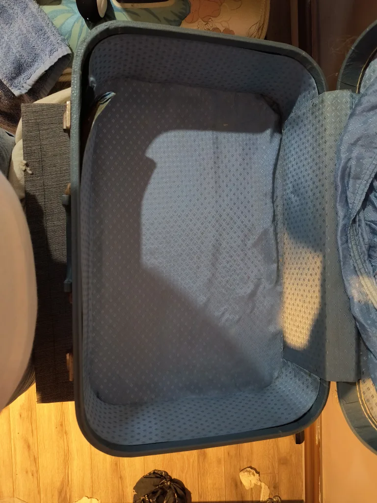 Vintage Skyway Luggage Suitcase - Blue image indicator(3)