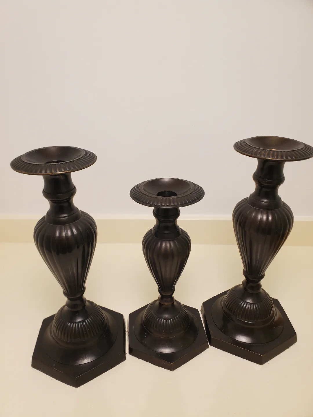 Candle Holders with Taper Candles 🥕 image indicator(3)