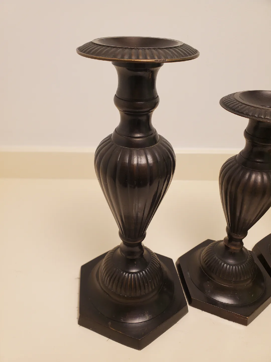 Candle Holders with Taper Candles 🥕 image indicator(5)