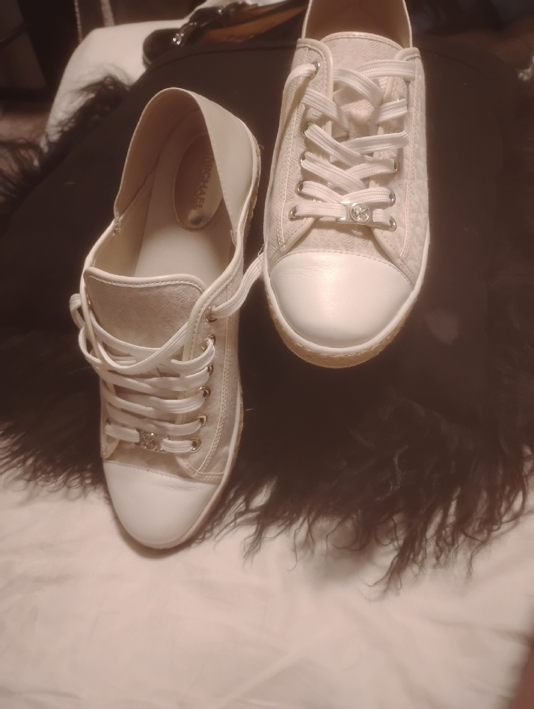 Michael Kors White Sneakers