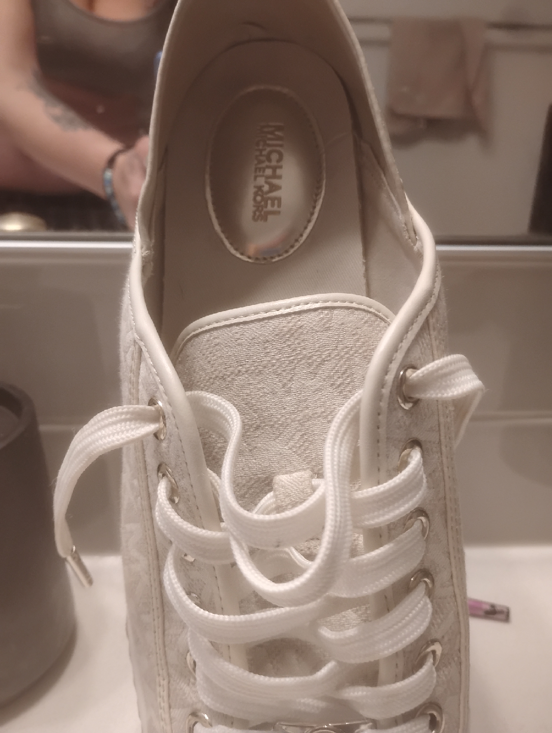 Michael Kors White Sneakers - photo 3