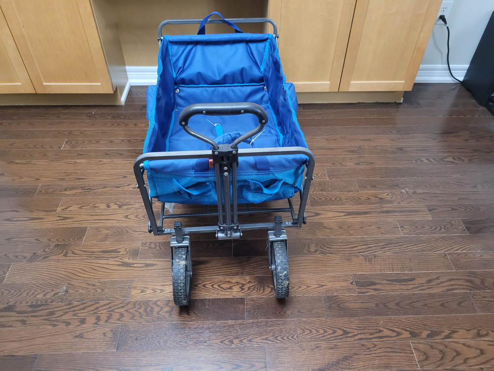 Blue Folding Wagon - photo 2