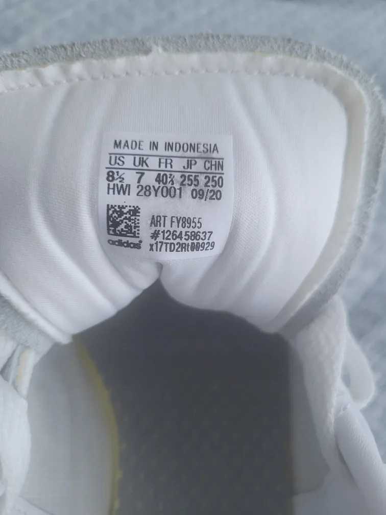 Adidas Grand Court White Shoes - Woman's Size 8.5 image indicator(5)