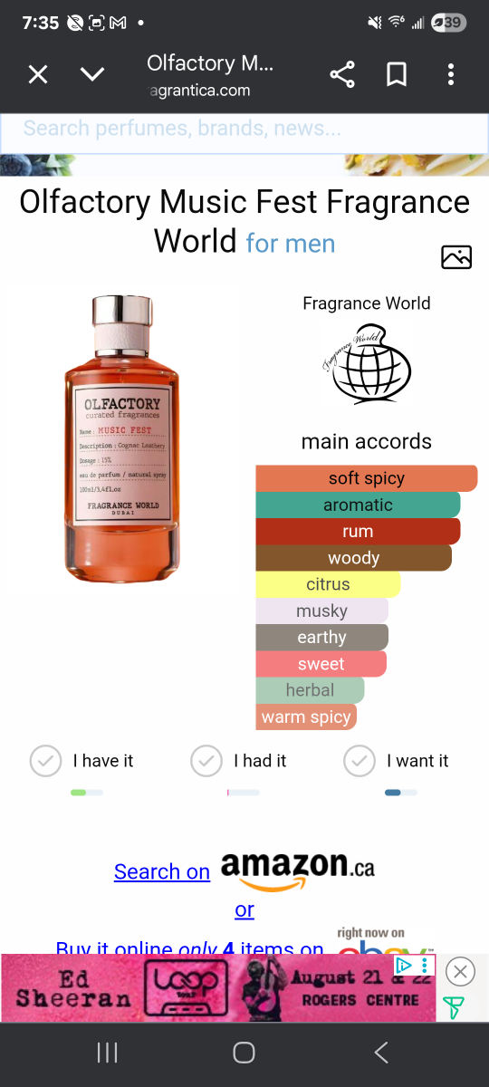 Olfactory Music Fest 100ml Fragrance - photo 3