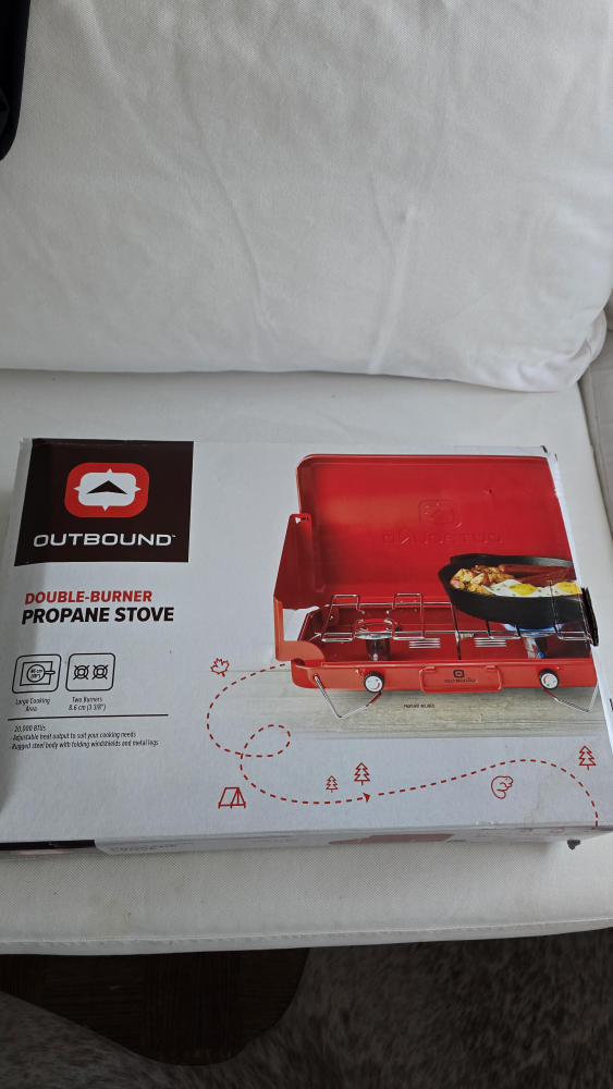 Brand New 2-Burner Propane Stove With Propane - photo 3