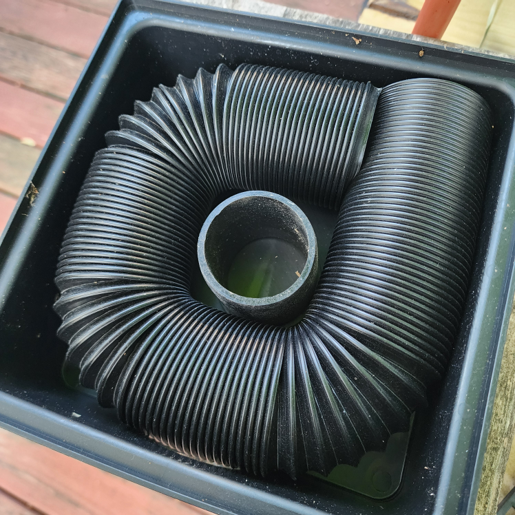 Stealth Drain 9 inch Black Vinyl Catch Basin - photo 3