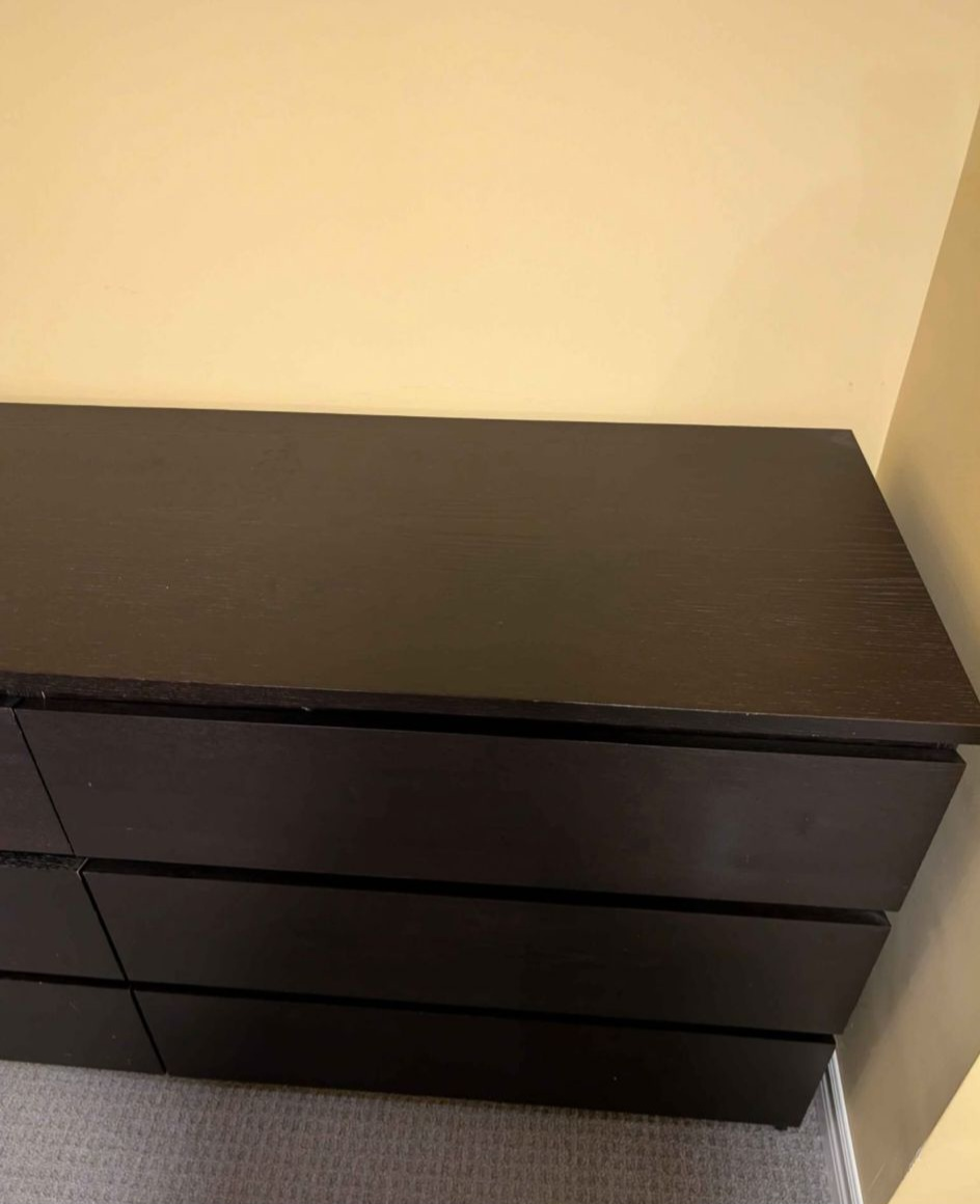 Ikea Malm 6-Drawer Dresser - Dark Brown - photo 2