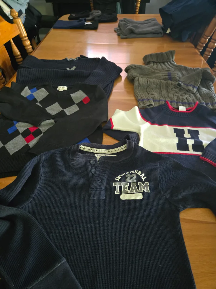Assorted Jackets & Sweaters - Puma, Old Navy, Nike & More! image indicator(3)