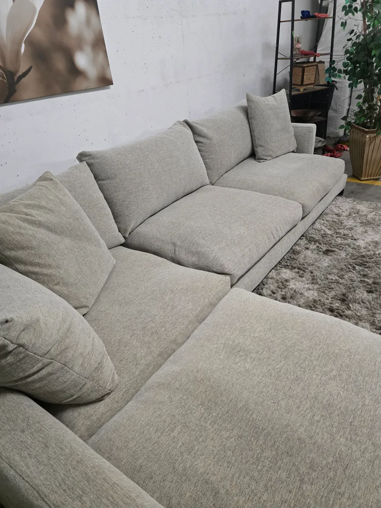 Camerich down filled sectional. cloud sofa couch. delivery image indicator(6)
