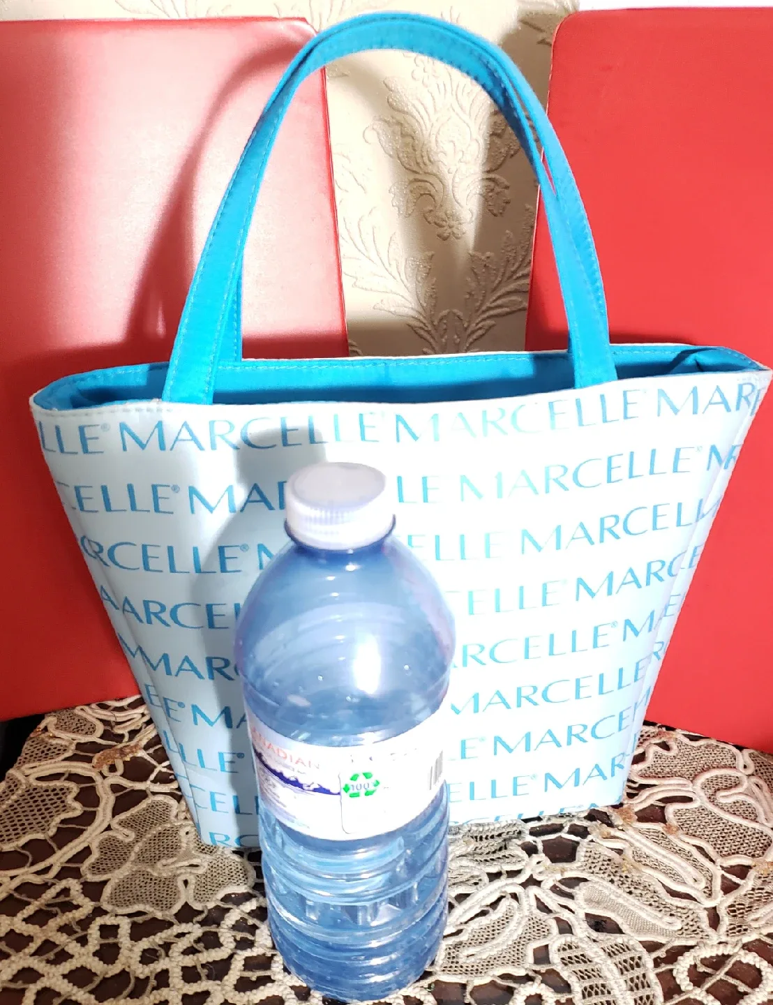 New Marcelle Tote Bag - Blue image indicator(2)