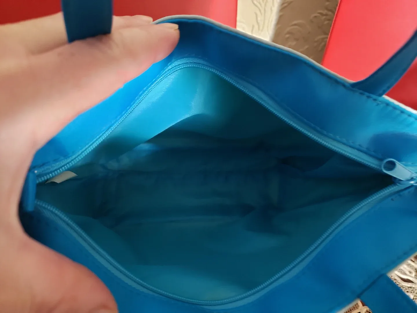 New Marcelle Tote Bag - Blue image indicator(3)