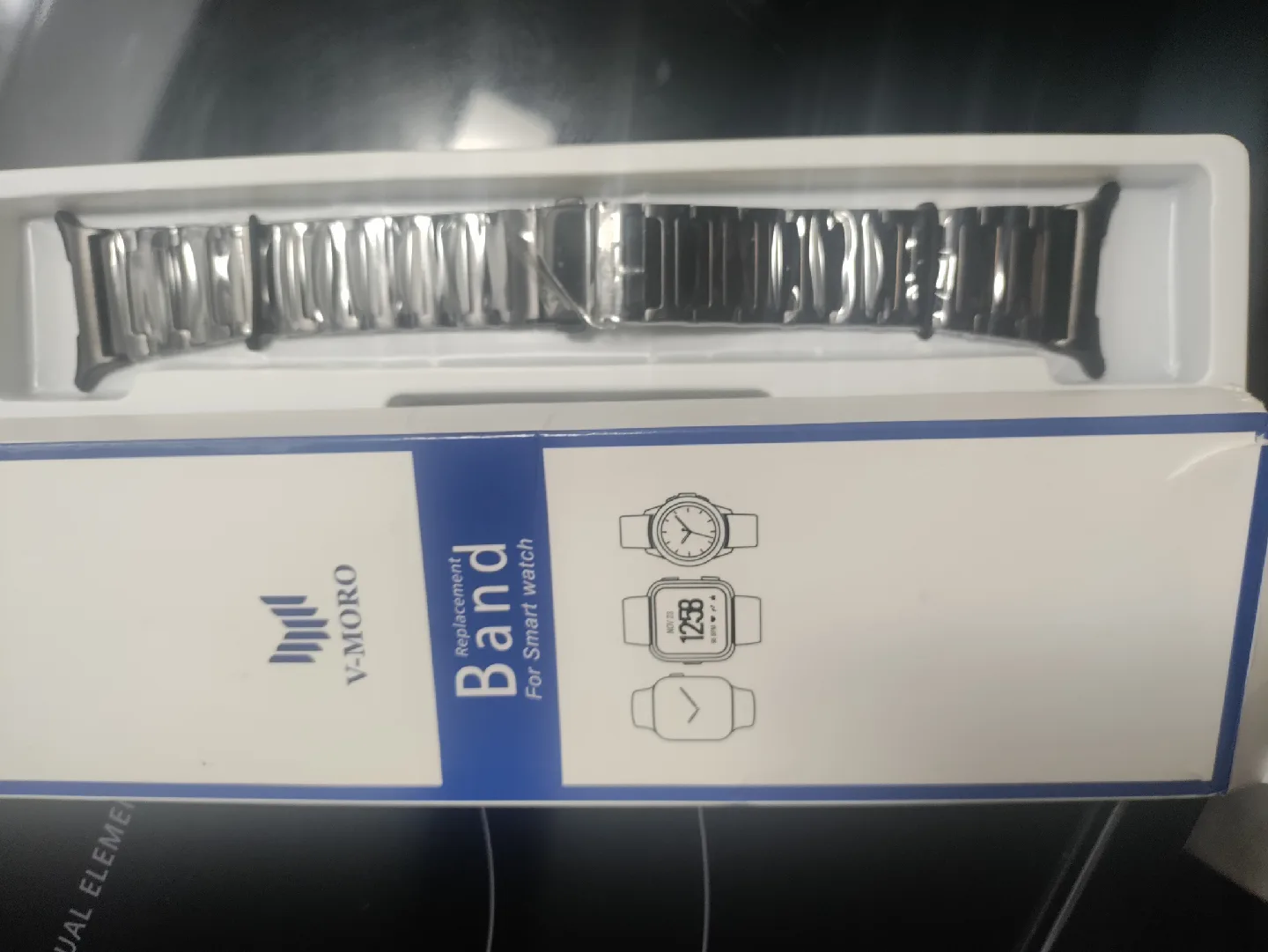 New V-MORO 47mm Replacement Smart Watch Band thumbnail