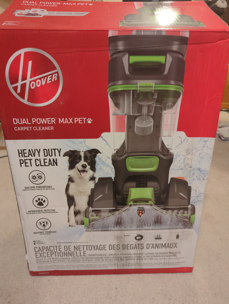 Hoover Dual Power Max Pet carpet cleaner - photo 2