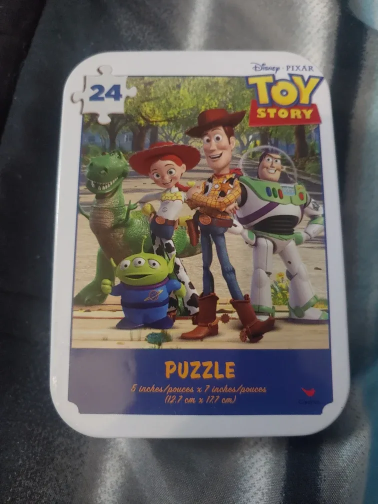 Disney Pixar Toy Story Puzzle in Tin - 24 Pieces thumbnail