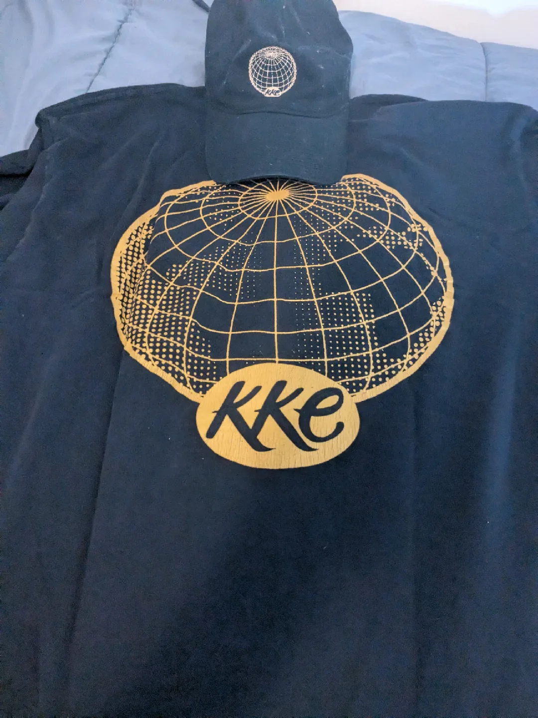 KKE Black T-Shirt and Hat Set WIZ KHALIFA image indicator(2)