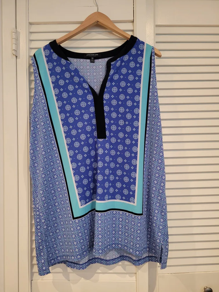 Jones New York Women  Blouse - Size XL thumbnail