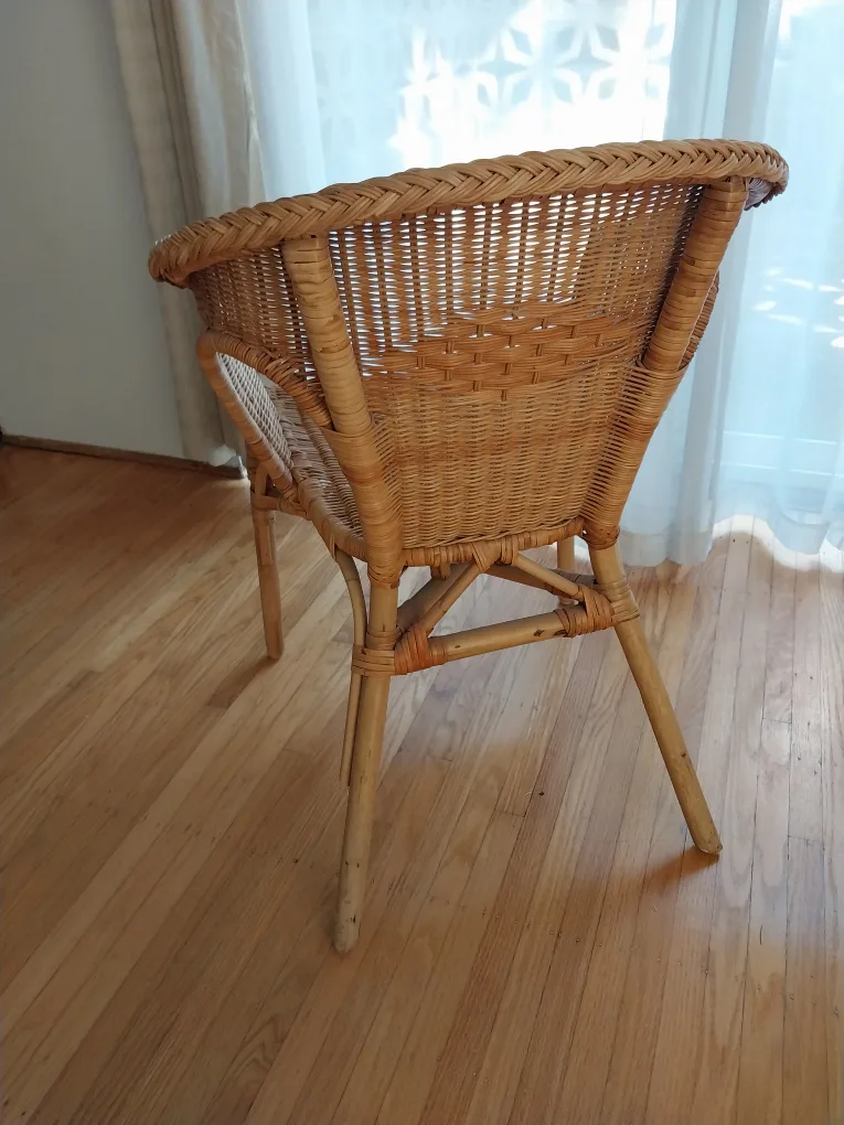 Wicker Accent Chair image indicator(2)