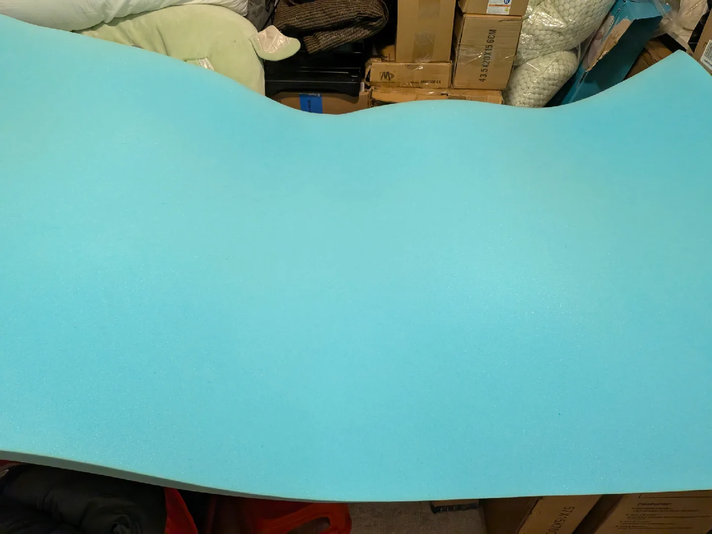 3 inch King mattress topper dual layer 1" pillow topper thumbnail