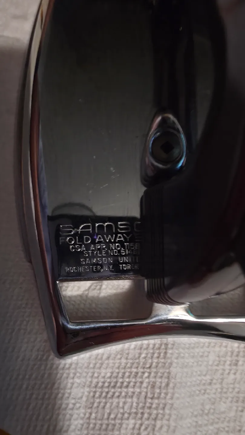 Samson Fold Away Iron - Style  Number 5146N - Vintage! image indicator(2)