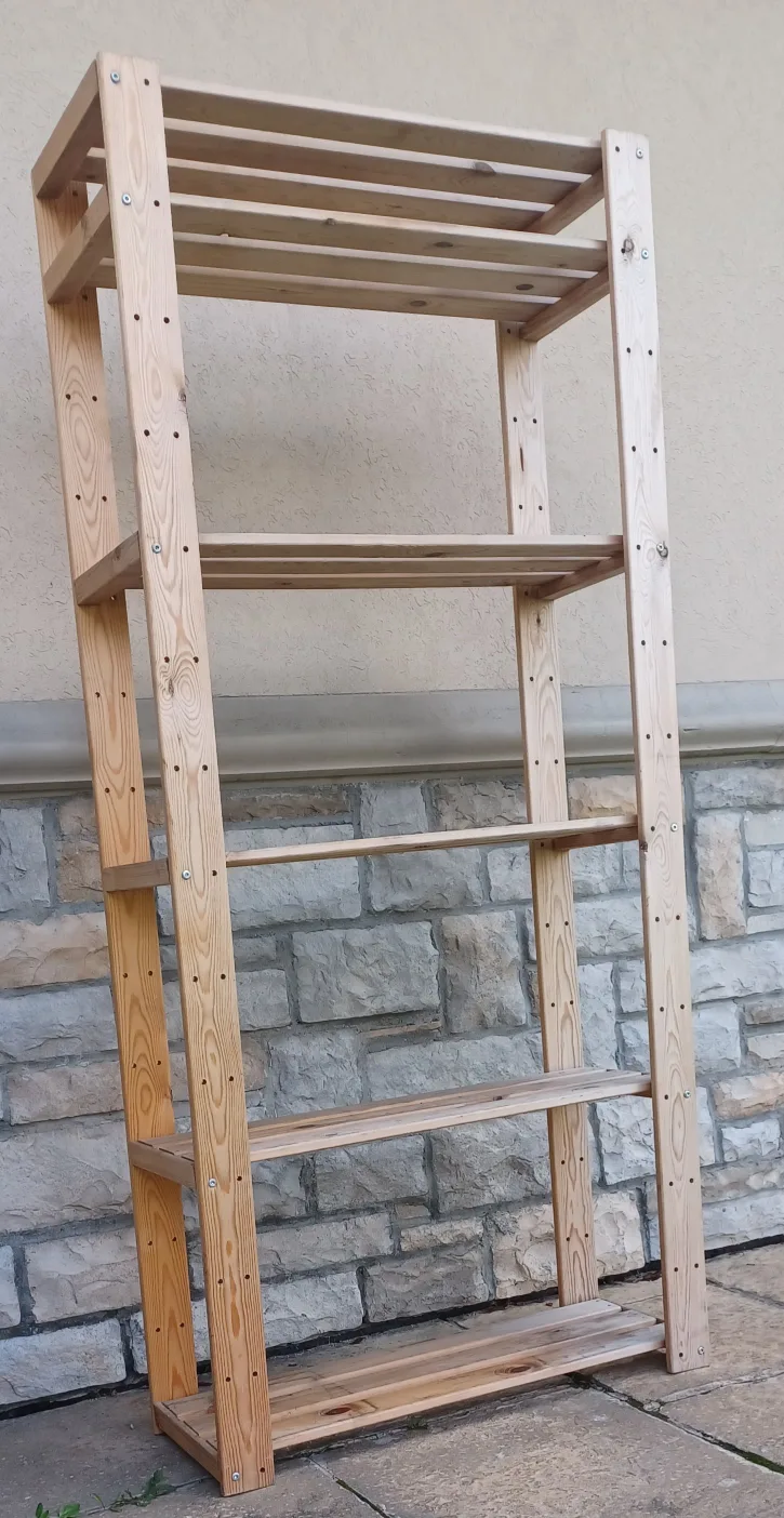 Wooden Shelf Unit image indicator(2)