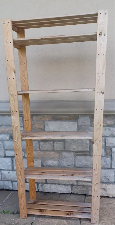 Wooden Shelf Unit image indicator(4)