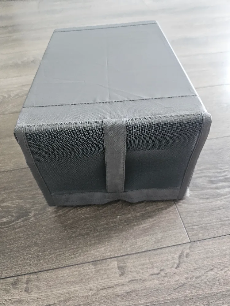 Grey Foldable Storage Bin thumbnail