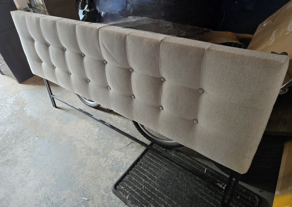 Upholstered Headboard - Neutral Colour - photo 2