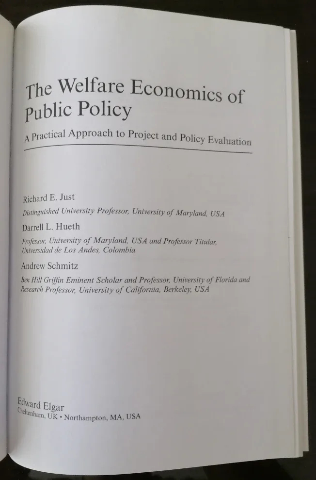 The Welfare Economics of Public Policy Book image indicator(3)