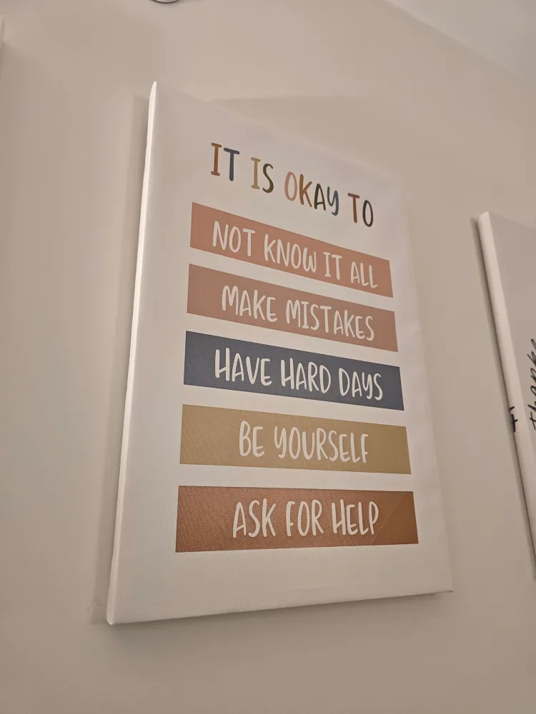 Canvas Wall Art - Set of 3 Motivational Decoration Move out image indicator(3)