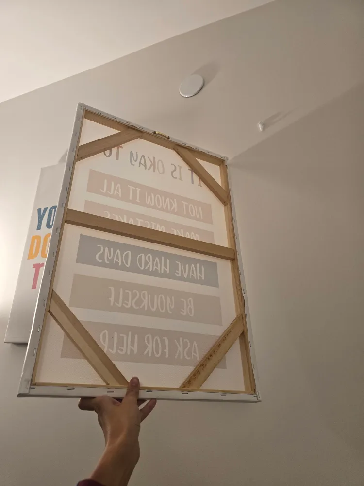 Canvas Wall Art - Set of 3 Motivational Decoration Move out image indicator(5)