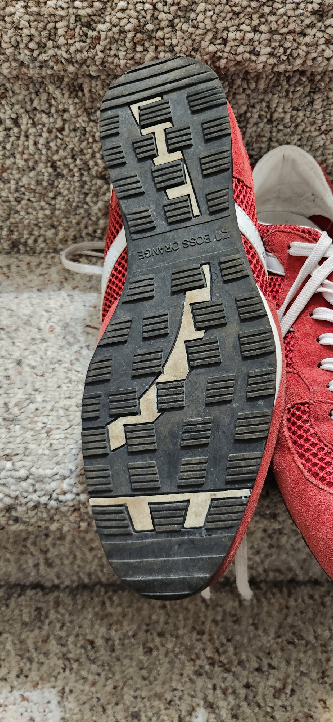 HUGO BOSS ORANGE Red Sneakers - Size 45 - photo 3