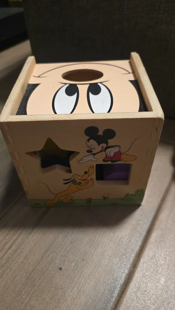🥕 Mickey Mouse Shape Sorter Cube image indicator(4)