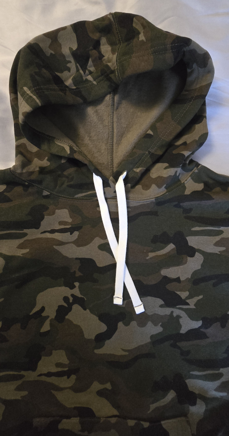 NEW! Camo Print Hoodie! Size L Youth (12-14) - photo 2