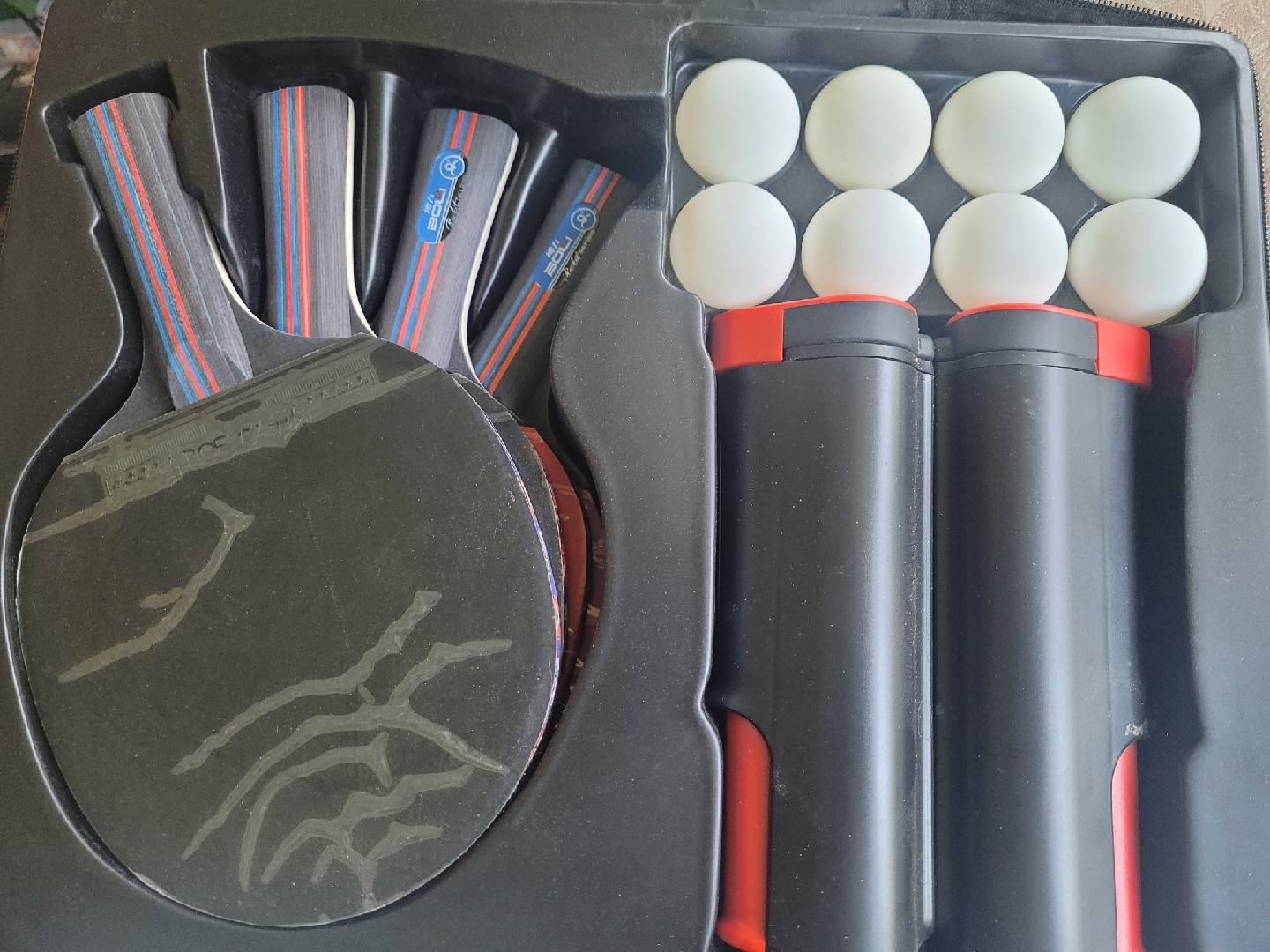 PCE Ping Pong Set with Paddles & Balls
