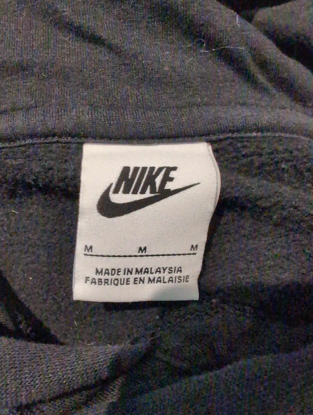 Nike All Over Print Black Hoodie - Size M - photo 3