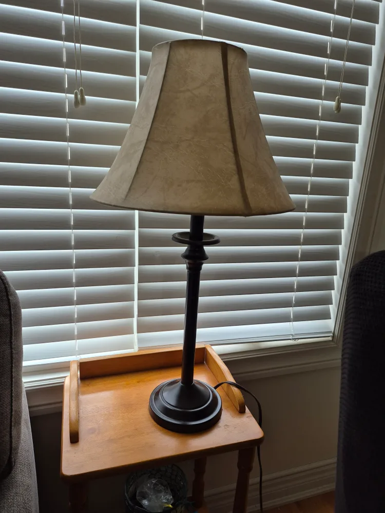 3 Lamps with Beige Shade thumbnail