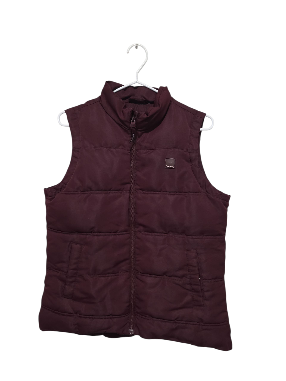 Bench. Puffer Vest - Burgundy