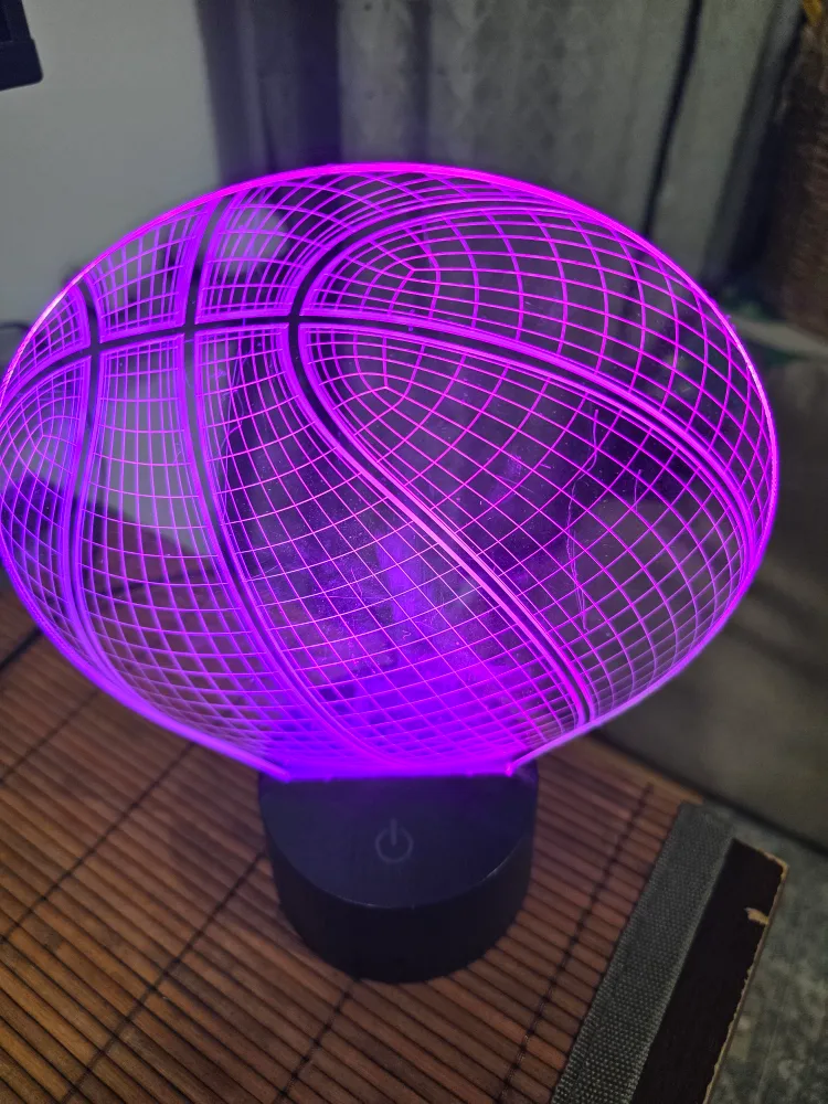Basketball 3D Illusion Lamp image indicator(3)