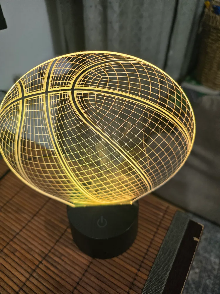 Basketball 3D Illusion Lamp image indicator(4)