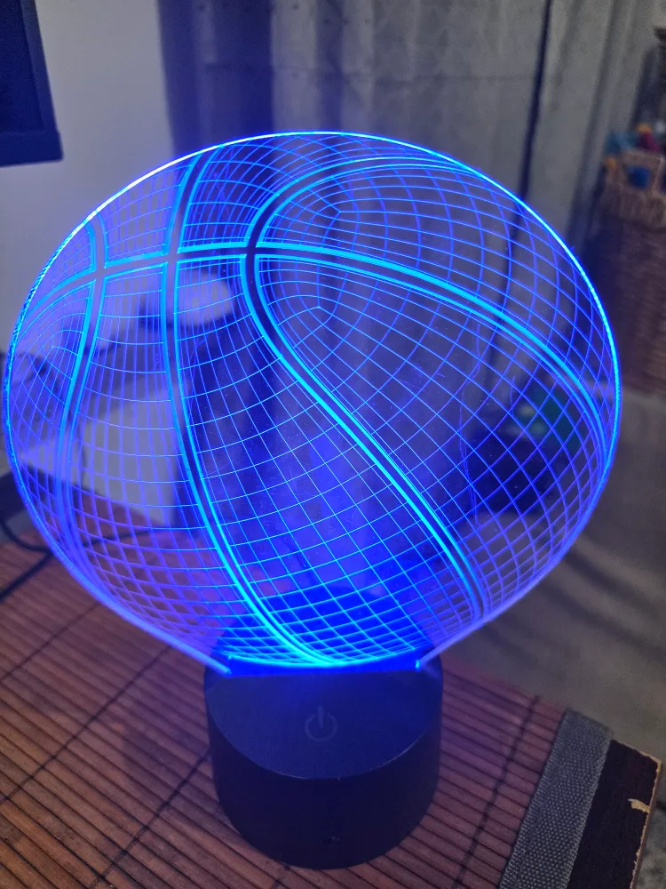 Basketball 3D Illusion Lamp image indicator(7)