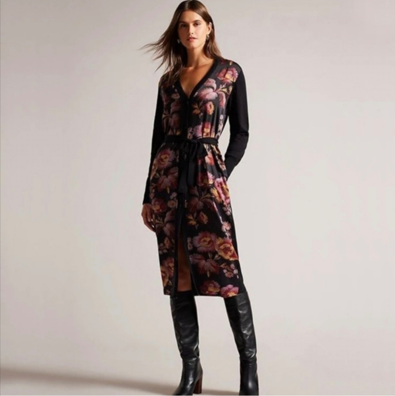 Ted Baker Floral Print Cardigan Dress - photo 2
