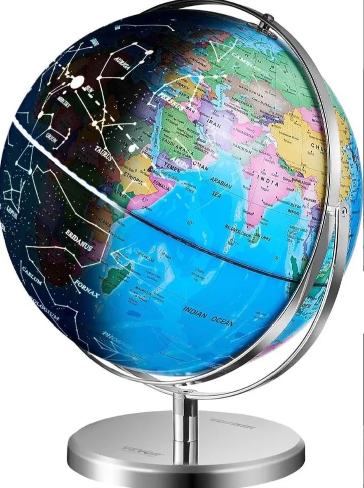 Vevor 9" Illuminated World Globe thumbnail