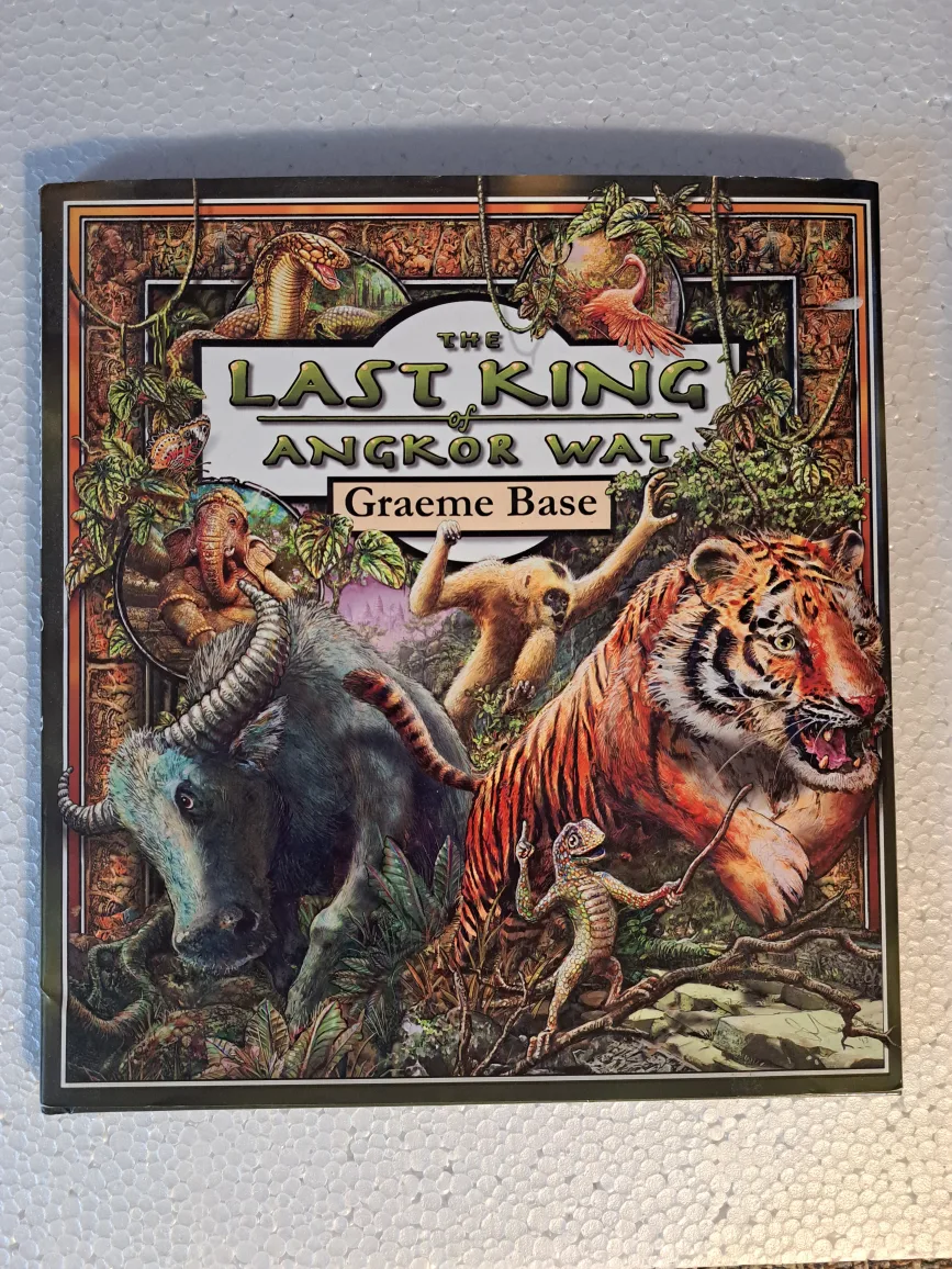 The Last King of Angkor Wat, hardcover children's book thumbnail