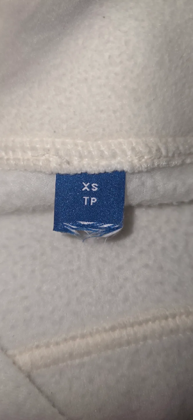Old Navy White Fleece Vest - XS image indicator(2)