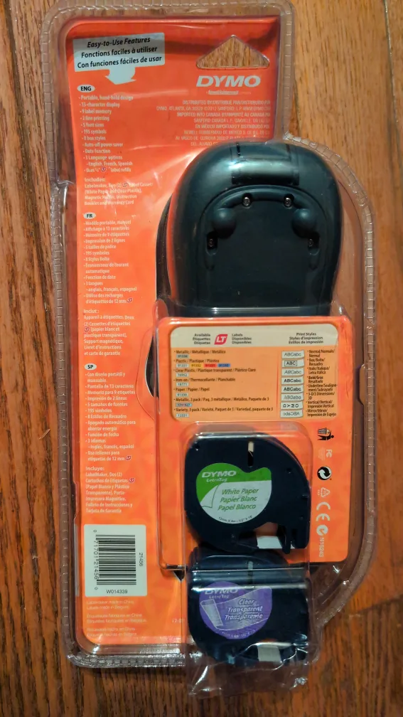 🥕New DYMO LetraTag Plus Personal Labelmaker image indicator(2)