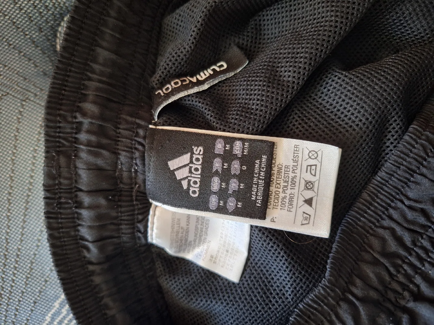 Adidas ClimaCool Black Track Pants -sz M image indicator(6)